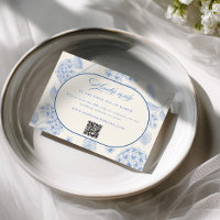 Blaue Hortensien Hochzeit im Vintage-Stil