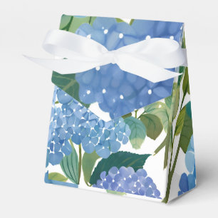 Blaue Hortensien Schöne Blumen Geschenkschachtel