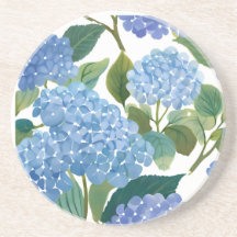 Blaue Hortensien | Schöner blühender Strauch