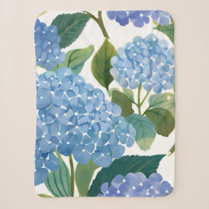 Blaue Hortensien Schöner Blütenstrauch Sherpadecke