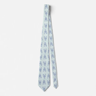 Blaue Hummer Krawatte