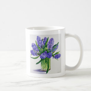 Blaue Hyazinthen Tasse