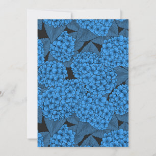 Blaue Hydrangea