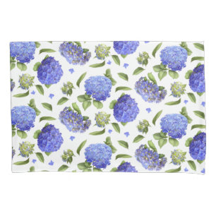 Blaue Hydrangeas Kissenbezug