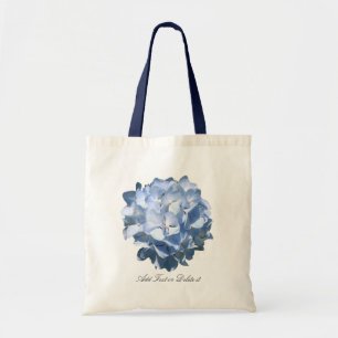 Blaue Hydrangeatasche Tragetasche