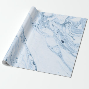 Blaue Imitate Geschenkpapier