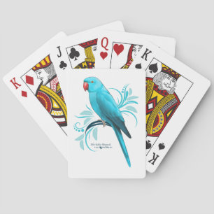 Blaue Indianerringel Spielkarten