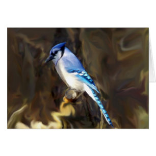 Blaue Jay-Karten
