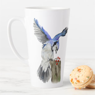 Blaue Jay Milchtasse
