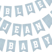Blaue Jeans Baby Denim-Baby-Party