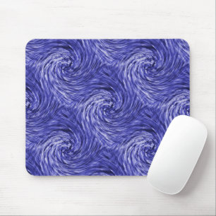 Blaue Jeans-Drehungen....... Mousepad