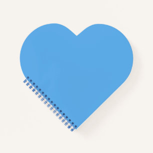 Blaue Jeans (einfarbig) Notizbuch