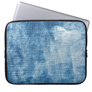 Blaue Jeans Laptopschutzhülle