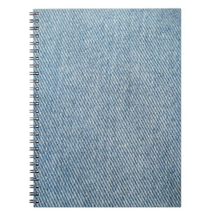 Blaue Jeans mit Säurewaschung, Denim-Textur. Notizblock