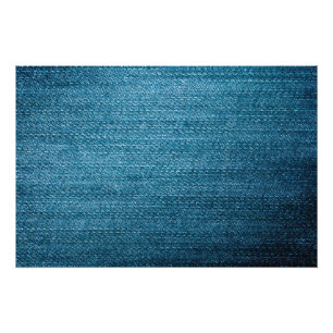 Blaue Jeans-Textur für den Hintergrund Fotodruck