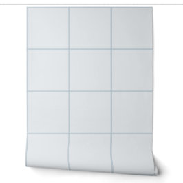 Blaue Jumbo-Fenstergitter-Karo Tapete