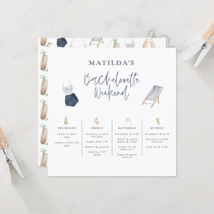 Blaue, junge Bachelorette