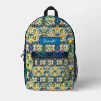 Blaue Kacheln aus sizilianischem Mittelmeer