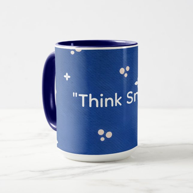 Blaue Kaffeetasse (Vorderseite Links)
