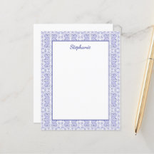 Blaue Kaninchenvögel Personalisiert