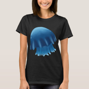 Blaue Kanonenkugelqualle T-Shirt