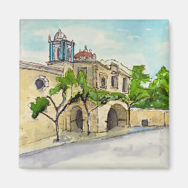 Blaue Kirche in Oaxaca, Mexiko Magnet