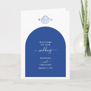 Blaue Klaffmuschel-Hochzeitsablauf Programm