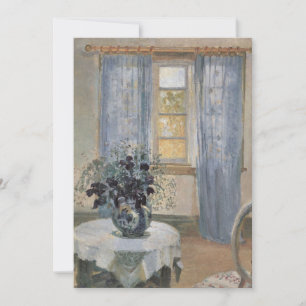 Blaue Klematis im Atelier, Anna Ancher