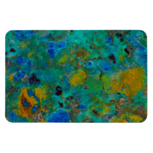 Blaue Kliff Chrysokolla Magnet