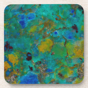 Blaue Klippe Getränkeuntersetzer