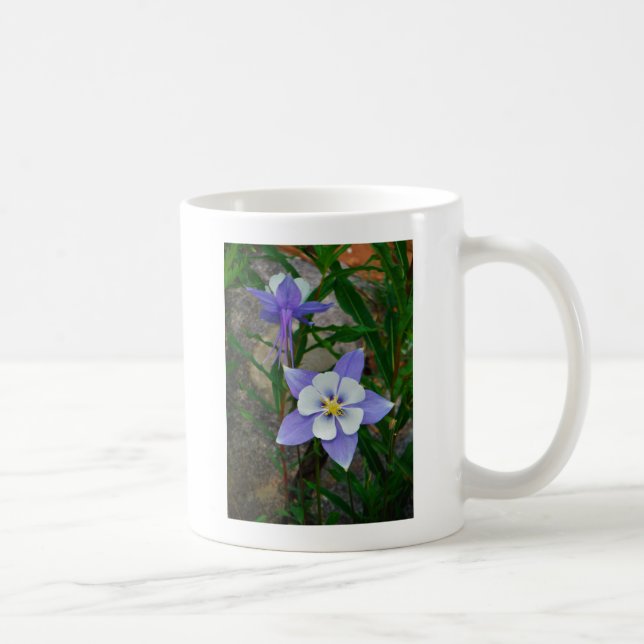 Blaue Kolonne Kaffeetasse (Rechts)