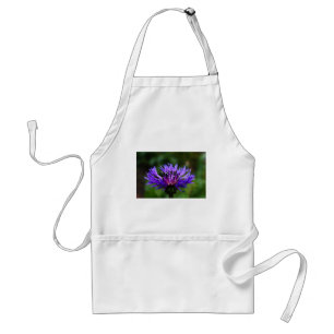 Blaue Kornblumen-Blüten Frieden Liebe Schicksal Schürze