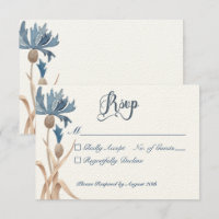 Blaue Kornblumen und Hochzeiten von Weizenfeldern