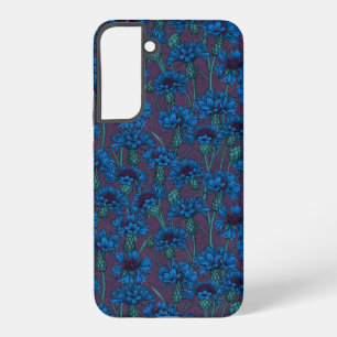 Blaue Kornblumen, Wildblumen Samsung Galaxy Hülle