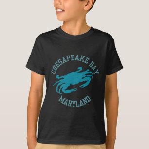 Blaue Krabbe Chesapeake Bays T-Shirt