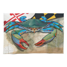 Blaue Krabbe von Maryland