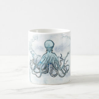 Blaue Krake 11 Tasse