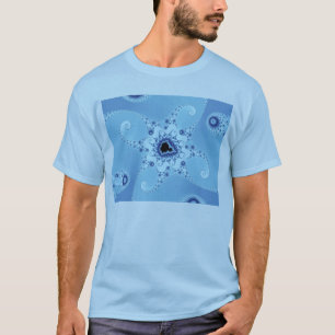 Blaue Kraken T-Shirt