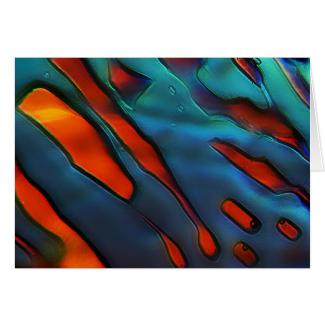 Blaue Kristalle, kupfernes Sulfat (Vorderseite (Horizontal))