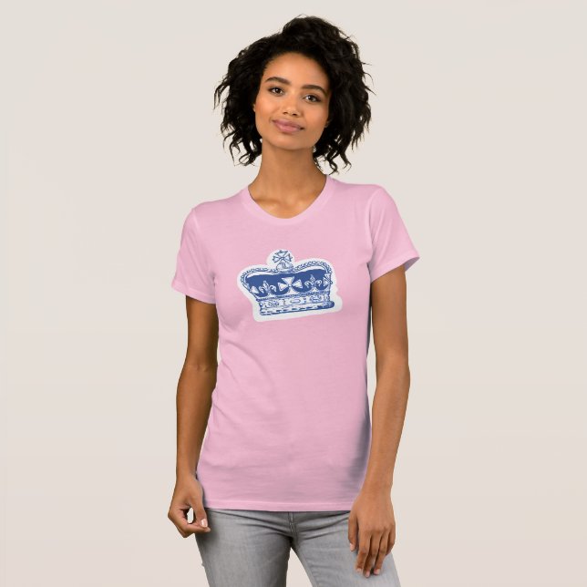 Blaue Krone T-Shirt (Vorne ganz)