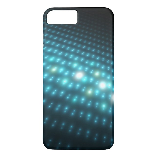 Blaue Kugeln 3D Case-Mate iPhone Hülle (Rückseite)