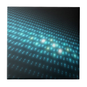 Blaue Kugeln 3D Fliese