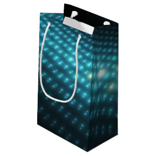 Blaue Kugeln 3D Kleine Geschenktüte