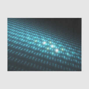 Blaue Kugeln 3D Seidenpapier