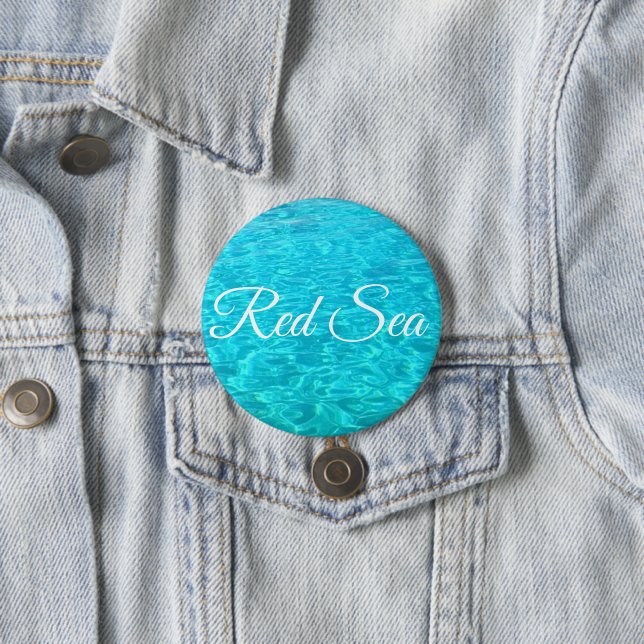 Blaue Lagune im Roten Meer Button (Beispiel)