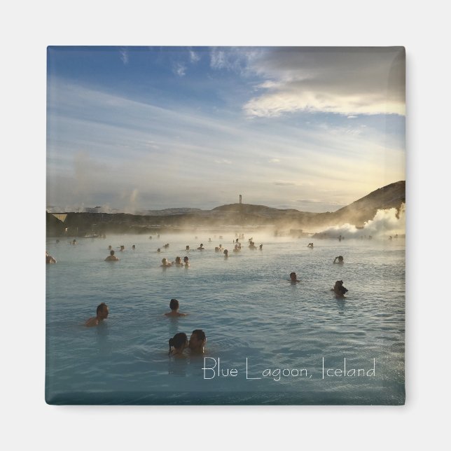 Blaue Lagune Island Geothermales Spa Panorama-Magn Magnet (Vorne)