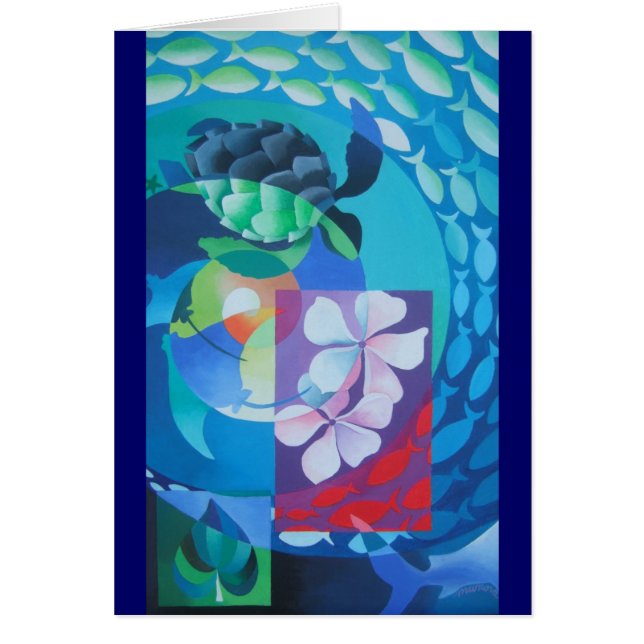 "BLAUE LAGUNE IV " (Vorne)