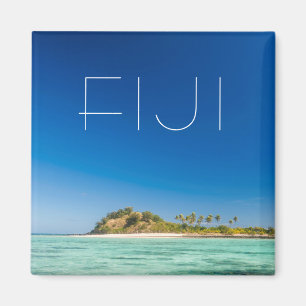 Blaue Lagune-Seelandschaft, Fidschi Magnet