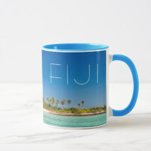 Blaue Lagune-Seelandschaft, Fidschi Tasse