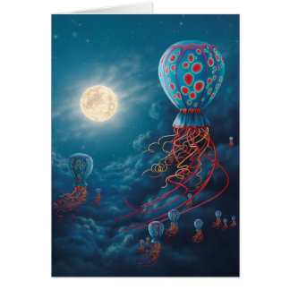 Blaue Landstreicher-Karte